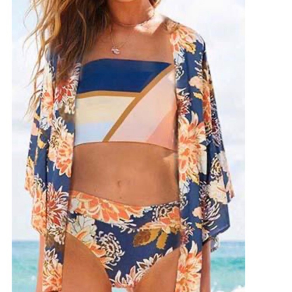 Dokifans two piece bikini with cover-up $ FIRM
